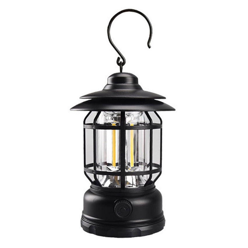 Vintage Rechargeable Camping Lantern Ambient Light