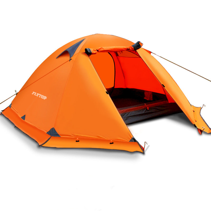 Double Aluminum Pole Stormproof Camping Tent