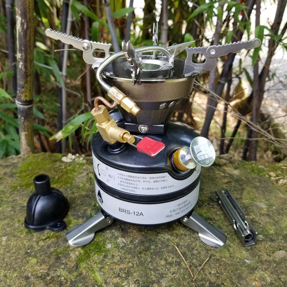 Heavy Duty Gasoline Camping Stove Outdoor Cookware