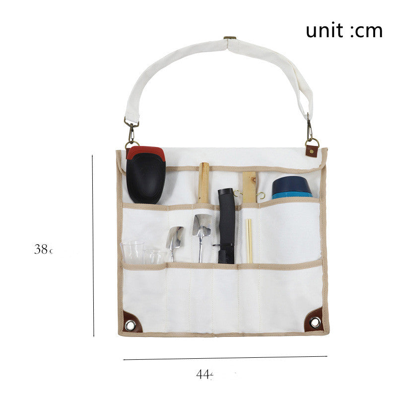 Foldable Camping Tableware Set With Storage Bag
