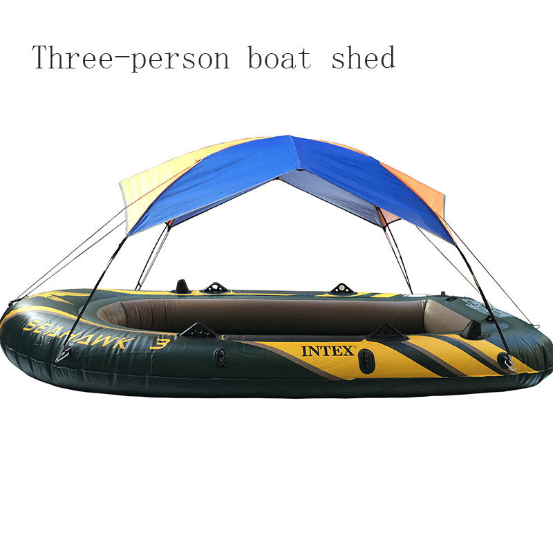Inflatable Kayak Canopy Sun Shade Waterproof Shelter