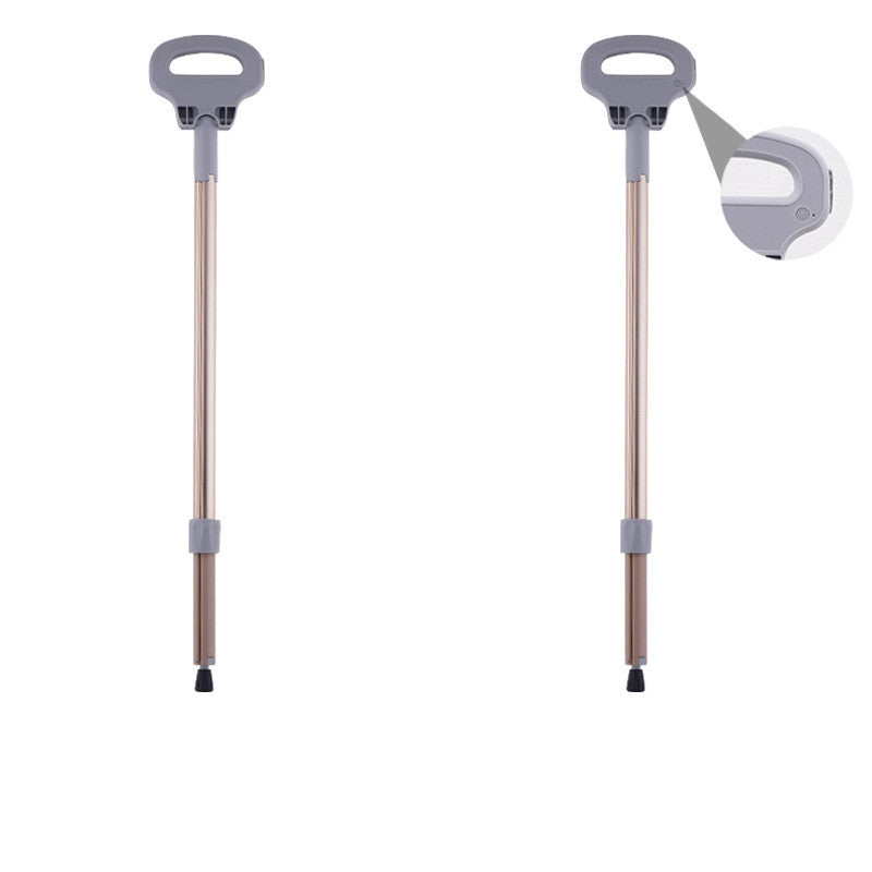 Multifunctional Aluminum Alloy Folding Trekking Crutch Pole