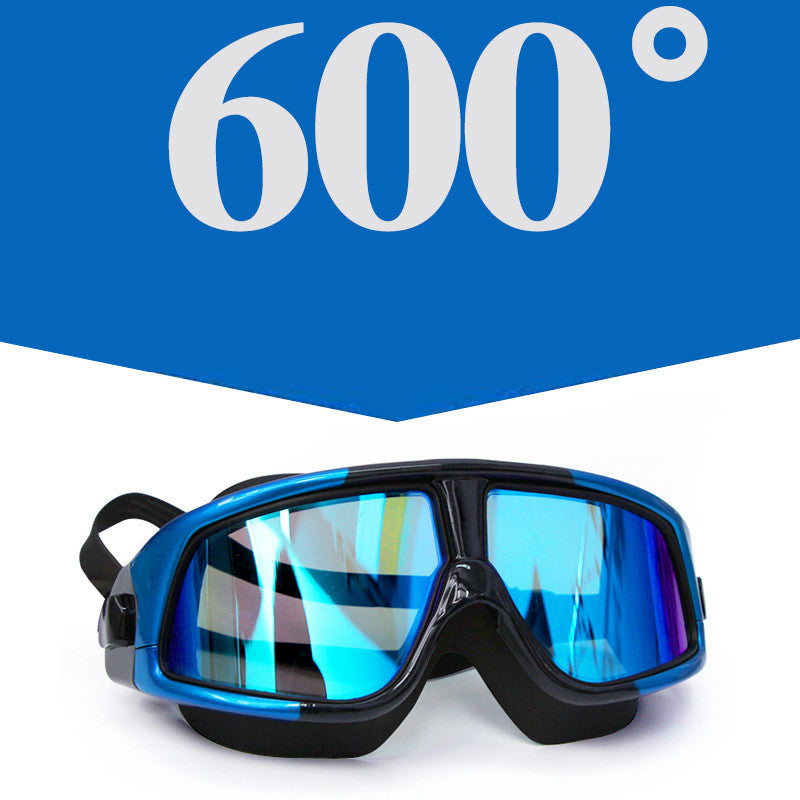 Waterproof Electroplated Swimming Diving Goggles For Adults