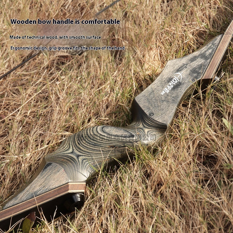 Professional Wooden Traditional Archery Bow Set