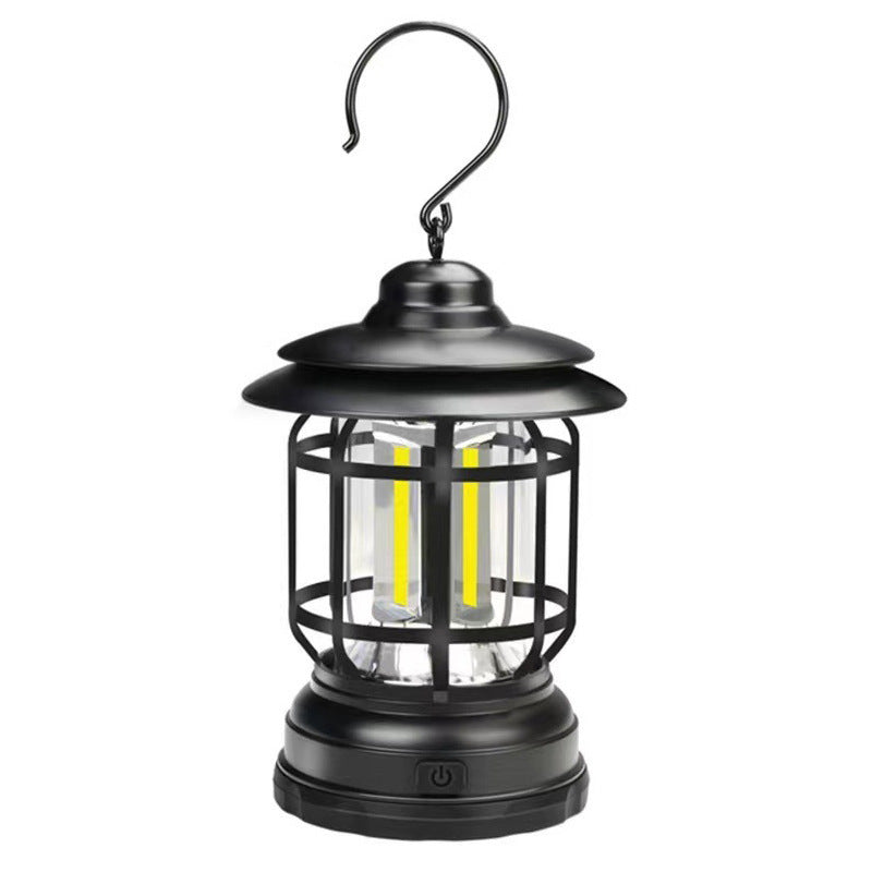 Vintage Rechargeable Camping Lantern Ambient Light